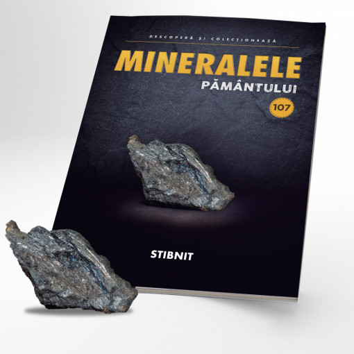 Stibnit - Ediția nr. 107 (Mineralele Pământului - repunere)