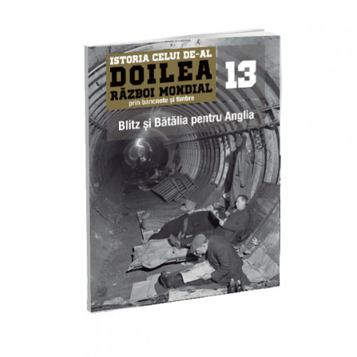 Blitz și Bătălia pentru Anglia - Ediția nr. 13 (două bancnote și patru timbre)