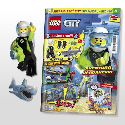 Lego City - Scafandru - rechin (LEGO®)