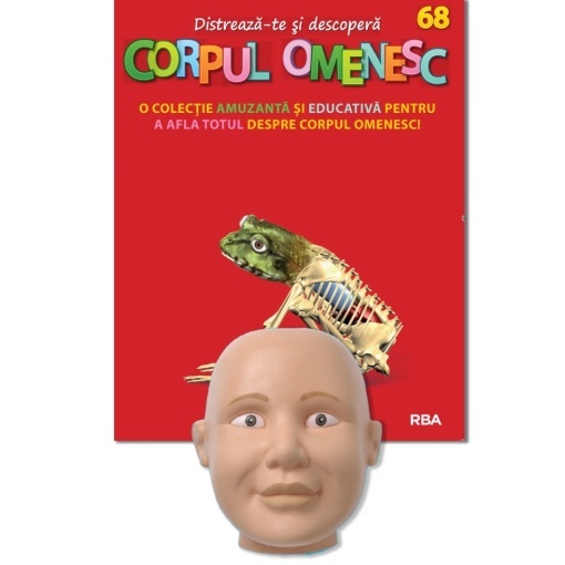 Partea din față a capului - ediția nr. 68 (Corpul Omenesc)
