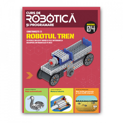 Robotul Tren - Ediția nr. 4 (Robotică și programare)