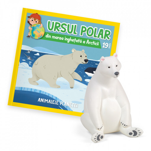 Ursul polar - Ediția nr. 19 (Animalele Planetei)