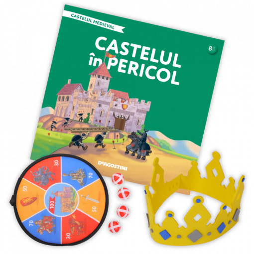 Castelul în pericol, Coroana Regelui și țintar cu bile - Ediția nr. 8 (Castelul Medieval-repunere)