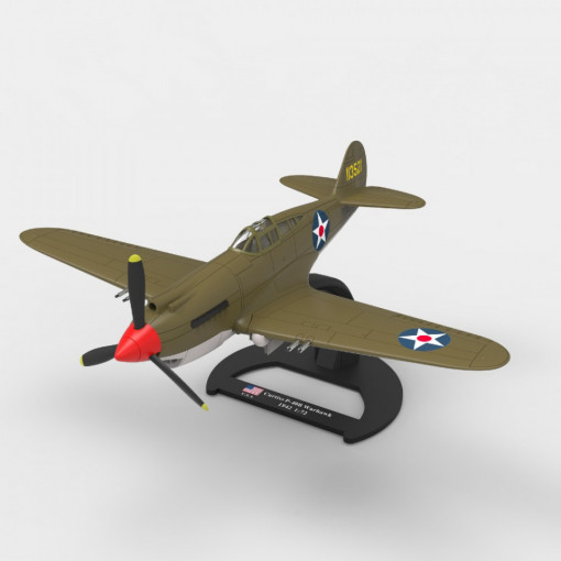 Editia nr. 14 - P-40B WARHAWK (Avioane din cel de-al Doilea Razboi Mondial)