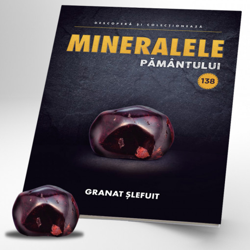 Granat șlefuit - ediția 138 (Mineralele Pământului)