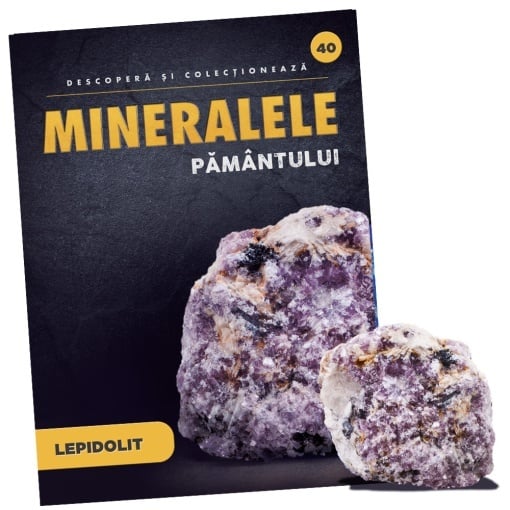 Lepidolit - Ediția nr. 40 (Descoperă Mineralele Pământului)
