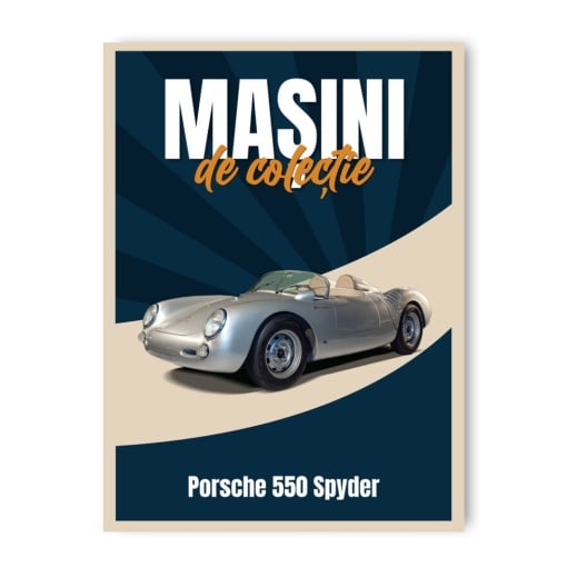 Porsche 550 Spyder - ediția nr. 87 (Mașini de Colecție)