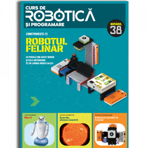 Robotul felinar - Ediția nr. 38 (Robotică și programare)