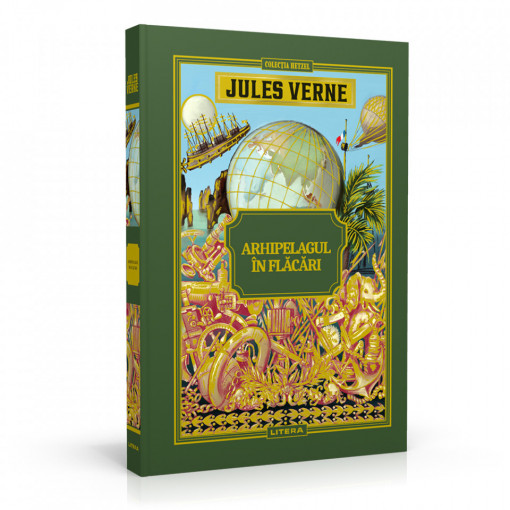 Arhipelagul în flăcări - Ediția nr. 33 (Jules Verne)