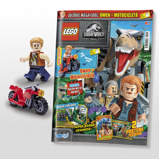 Jurassic World- Owen, motocicleta (LEGO®)