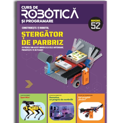 Ștergător de parbriz - Ediția nr. 52 (Robotică și programare)