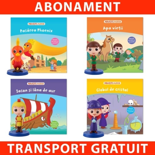 Abonament Povești Audio (lunar)