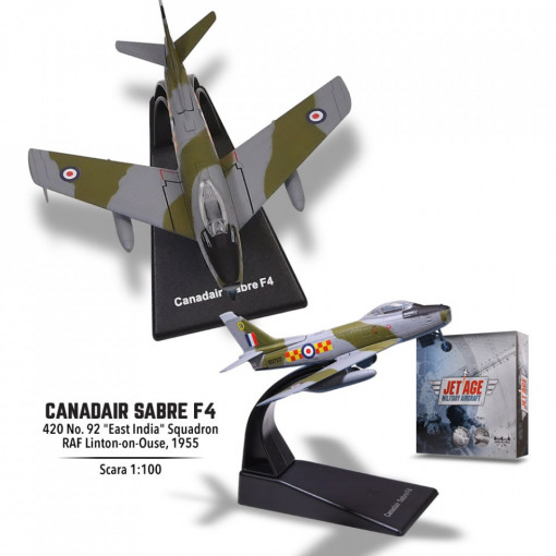 Canadair Sabre F4 - Ediția nr. 6 (Avioane Militare Jet Age)