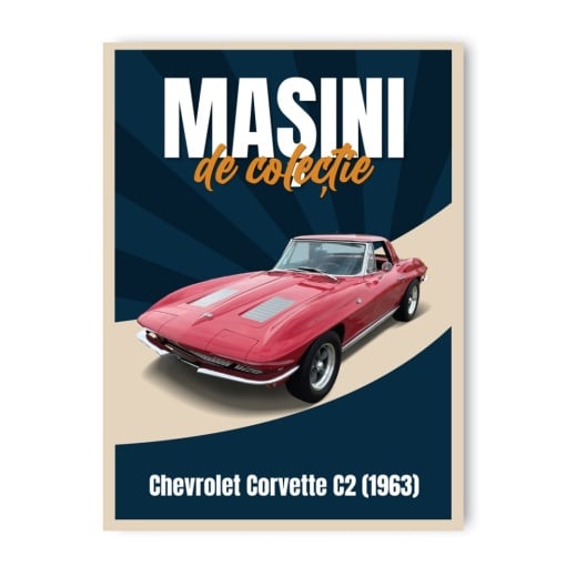 Chevrolet Corvette C2 (1963) - ediția nr. 89 (Mașini de Colecție)