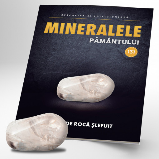 Cristal de rocă șlefuit - ediția 131 (Mineralele Pământului- repunere)