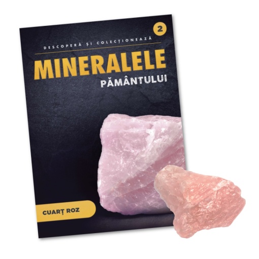 Cuart roz - Ediția nr.2 (Descoperă Mineralele Pământului)