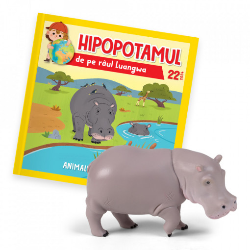 Hipopotamul - Ediția nr. 22 (Animalele Planetei)
