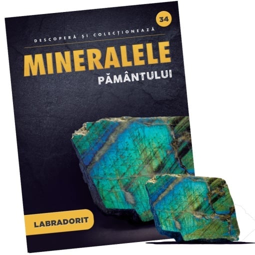Labradorit - Ediția nr. 34 (Descoperă Mineralele Pământului)