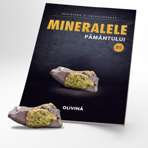 Olivină - Ediția nr. 95 (Mineralele Pământului)