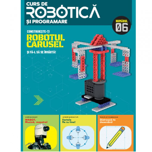 Robotul Carusel - Ediția nr. 6 (Robotică și programare)