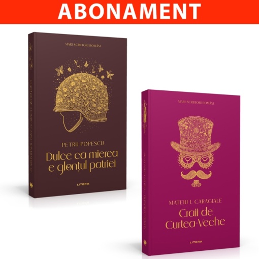 Abonament - Mari scriitori romani