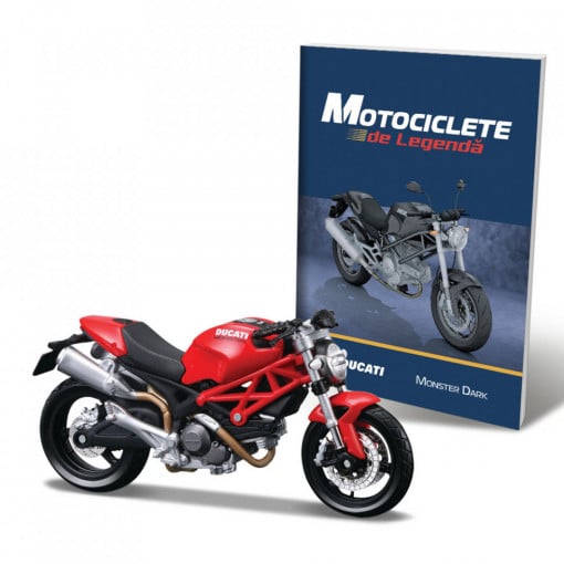 Ducati Monster Dark - Ediția nr. 10 (Motociclete de Legendă)