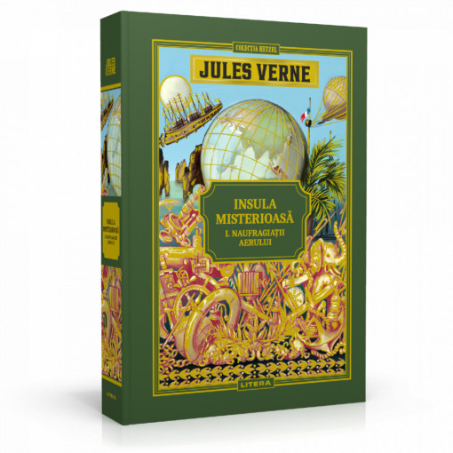 Jules Verne - Insula misterioasă. Naufragiații aerului - Ediția nr. 08
