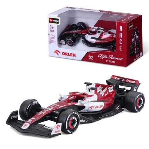 Machetă Alfa Romeo C42 Orlen - Zhou Guanyu no. 24 (Formula 1 | 2022)