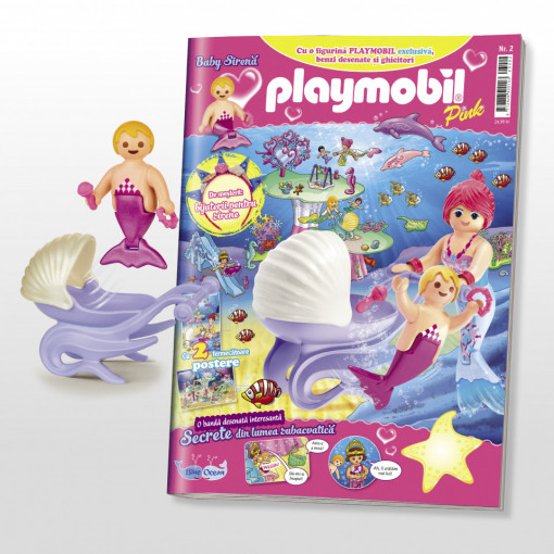 Playmobil Pink - Baby sirenă