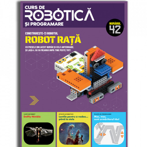 Robot rață - Ediția nr. 42 (Robotică și programare)