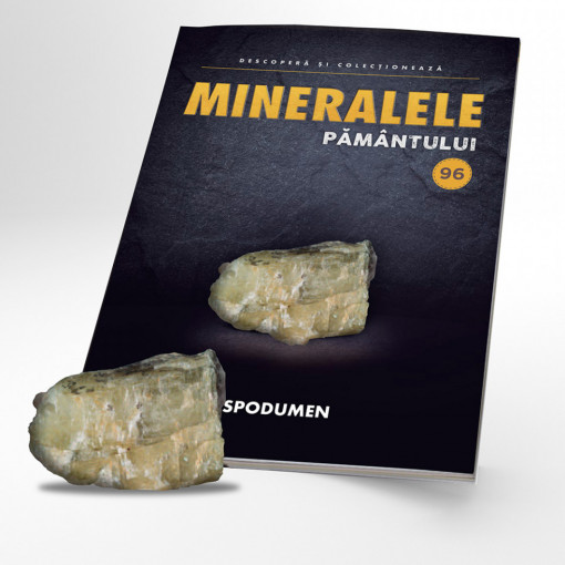 Spodumen - Ediția nr. 96 (Mineralele Pământului)