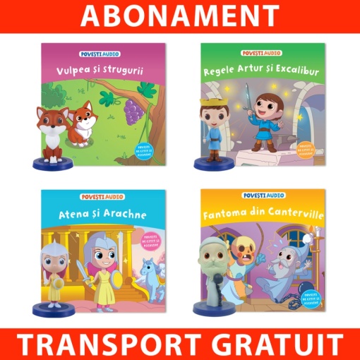 Abonament Povești Audio (lunar)