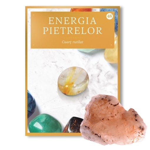 Cuart rutilat - ediția 48 (Energia Pietrelor)