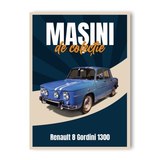 Renault 8 Gordini 1300 - ediția nr. 90 (Mașini de Colecție)