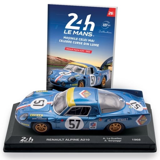 Renault Alpine A210 - 1968 - ediția nr. 26 (24h Le Mans)