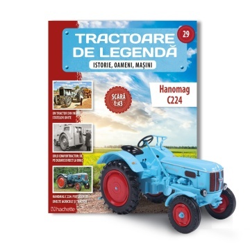 HANOMAG C224 - Cehoslovacia – Ediția nr. 29 (Tractoare de legendă)