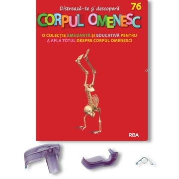 Maxilar superior + Maxilar inferior + Arc - ediția nr. 76 (Corpul Omenesc)