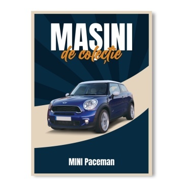 Mini Cooper S Paceman- ediția nr. 132 (Mașini de Colecție)
