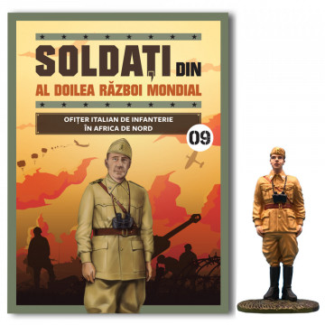 OFIȚER ITALIAN DE INFANTERIE ÎN AFRICA DE NORD - Ediția nr. 9 (Soldați din al Doilea Război Mondial)