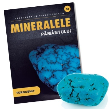 Turquenit - Ediția nr. 51 (Descoperă Mineralele Pământului)