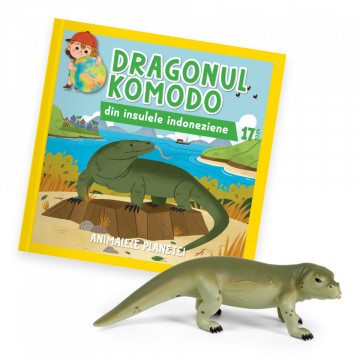 Dragonul Komodo - Ediția nr. 17 (Animalele Planetei)