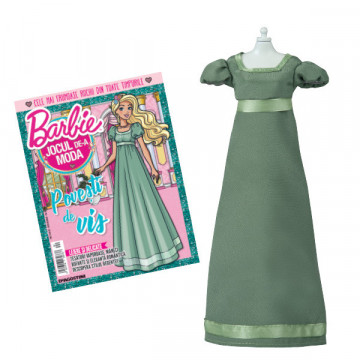 Rochie stil 1815 - Ediția nr. 20 (Barbie, jocul de-a moda-repunere)
