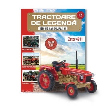 ZETOR 4911 - Cehoslovacia - Editia 12 (Tractoare de legenda)