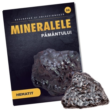 Hematit - Ediția nr. 56 (Descoperă Mineralele Pământului)