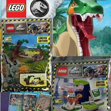 Lego - Jurassic World Nr. 1 - Raptor + ascunzatoare