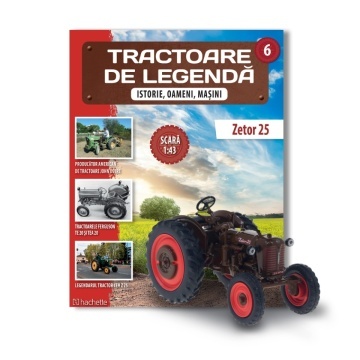 ZETOR 25 - Cehoslovacia - Editia 6 (Tractoare de legenda)