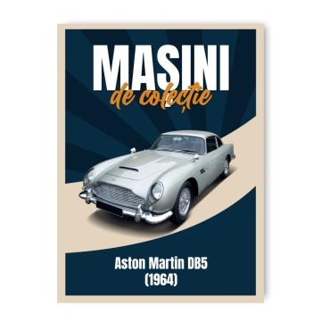 Aston Martin 1964 DB5 - ediția nr. 111 (Mașini de Colecție)