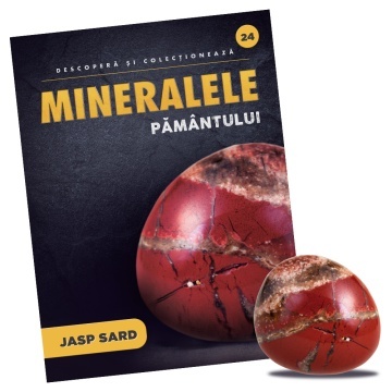 Jasp Sard- Ediția nr.24 (Descoperă Mineralele Pământului)