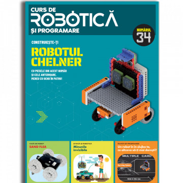 Robotul chelner - Ediția nr. 34 (Robotică și programare)