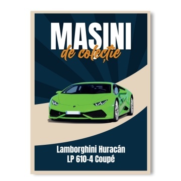 Lamborghini Huracan Coupe - ediția nr. 138 (Mașini de Colecție)